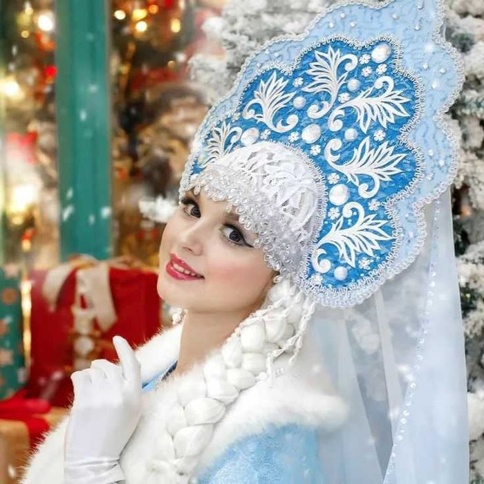 Карона и Кокошник для снегурочки