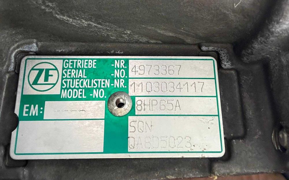 Cutie de viteze automata 8HP65A, cod SQN