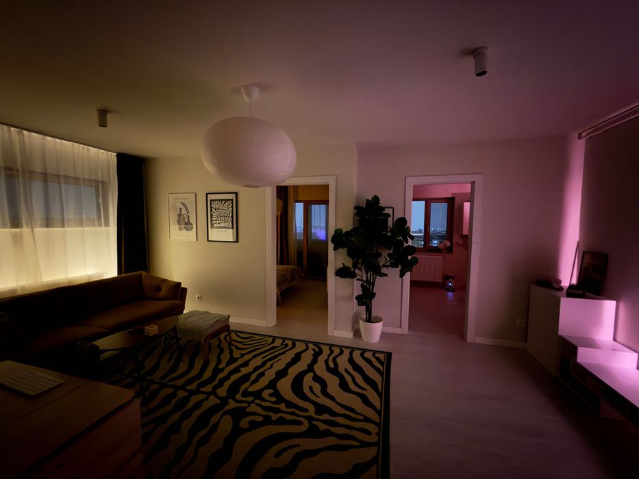 2 camere, 55 mp, bloc 2019, etaj 4/4 mobilat și utilat.