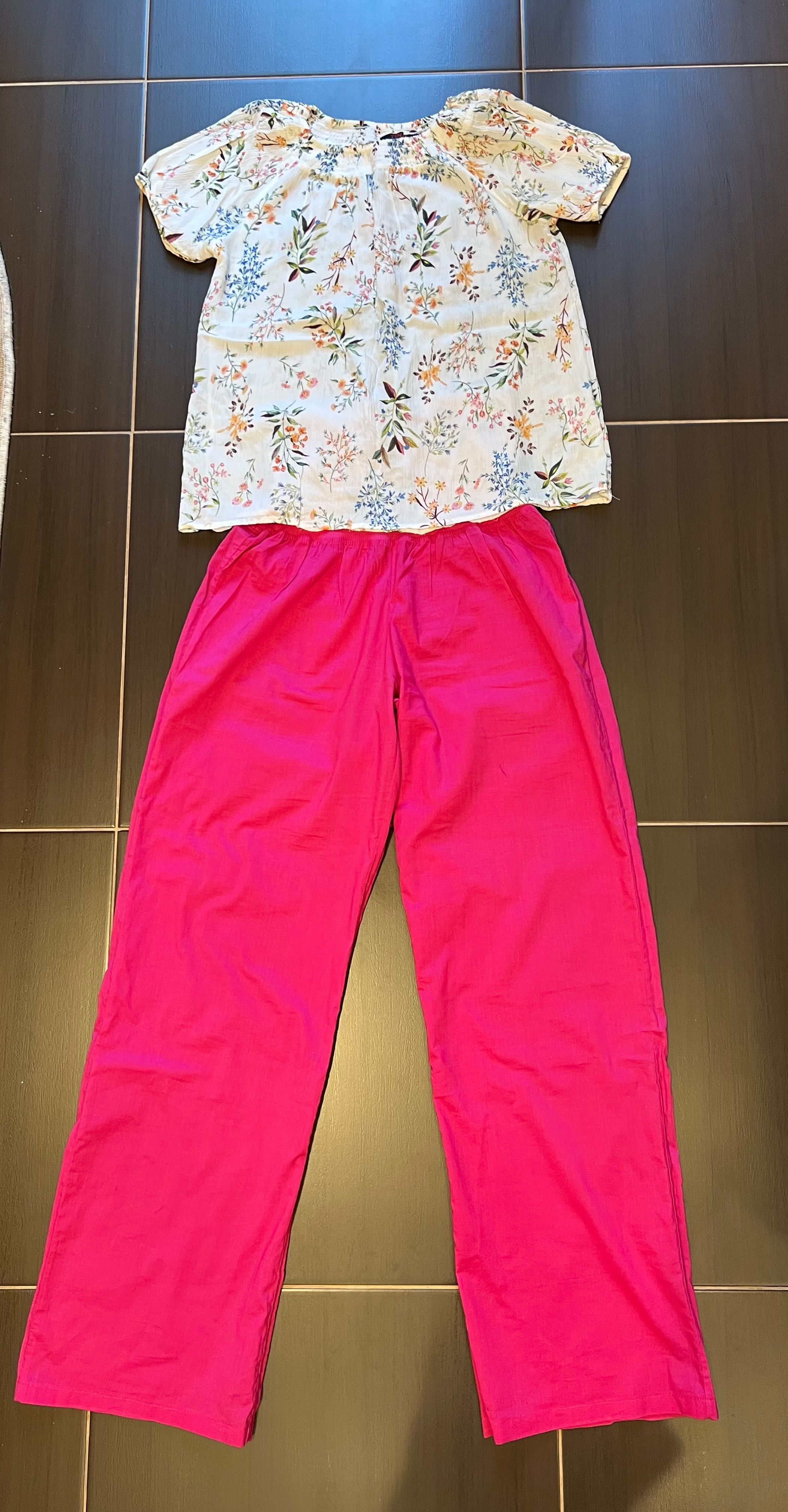 SET Bluza Tina R + Pantaloni in roz