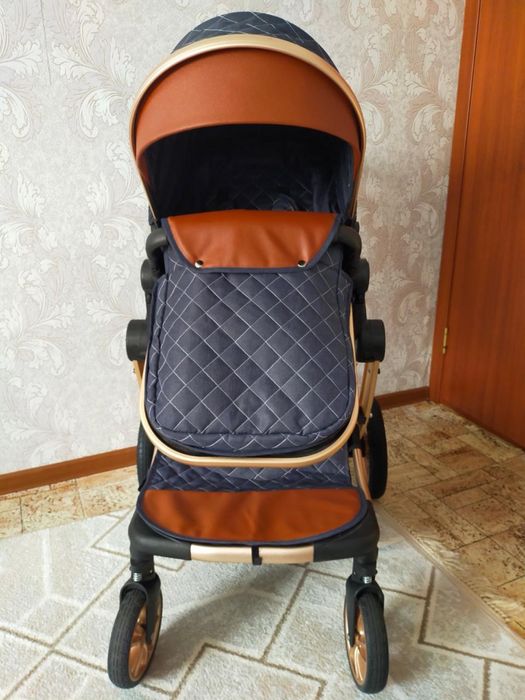 Коляска 2в1 люлька, прогулочная