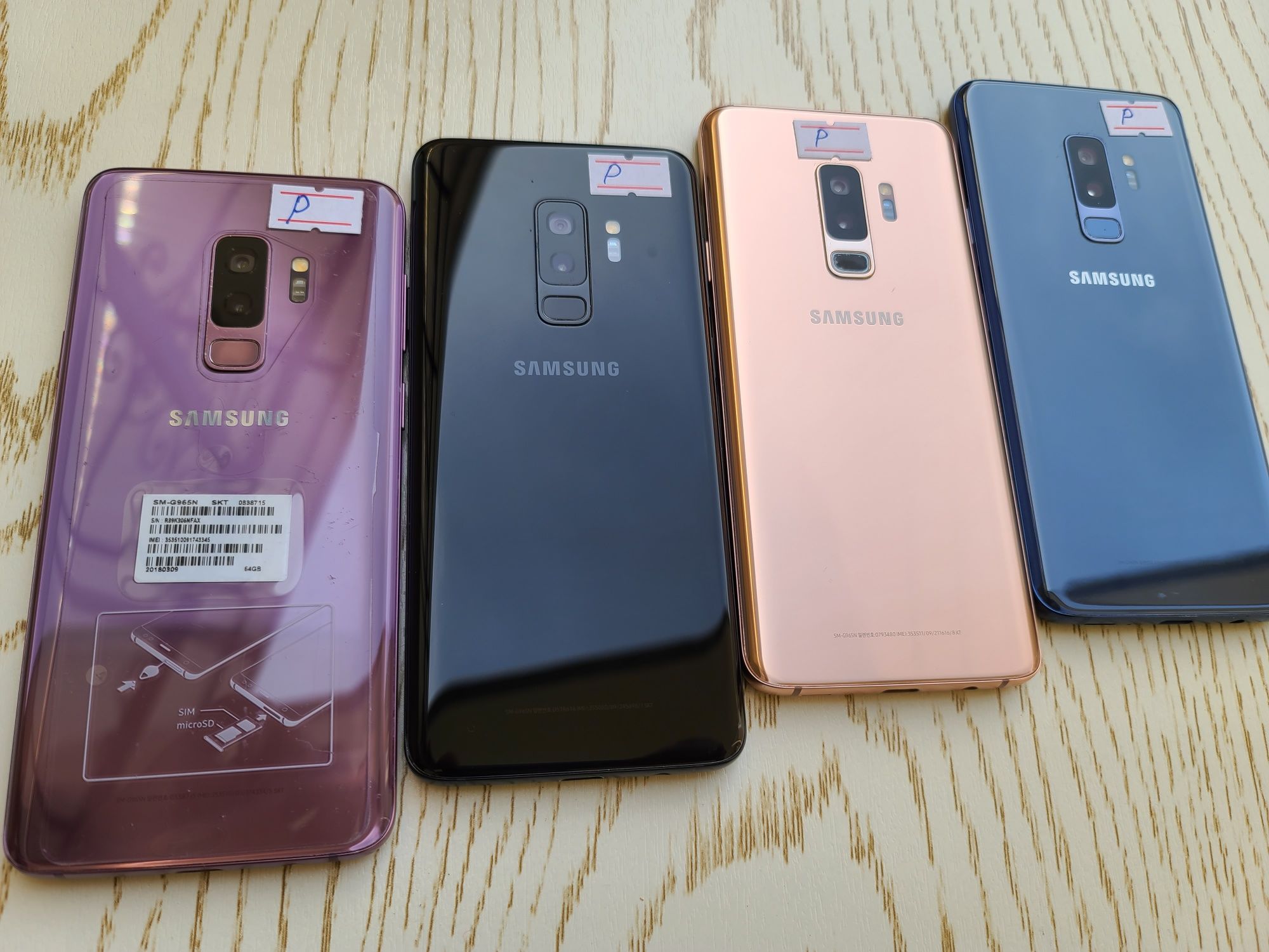 Samsung Galaxy S9 PLUS DUOS. OzU 6/64 GB. Garantya bor. IME tayyor