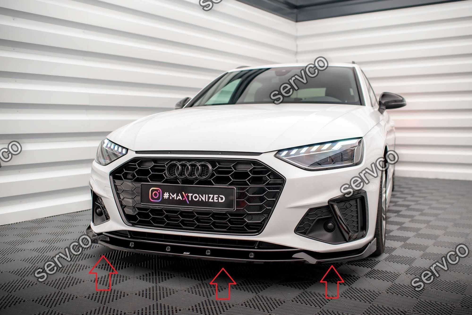 Pachet Body kit tuning Audi A4 S-Line B9 2019- v3 - Maxton Design