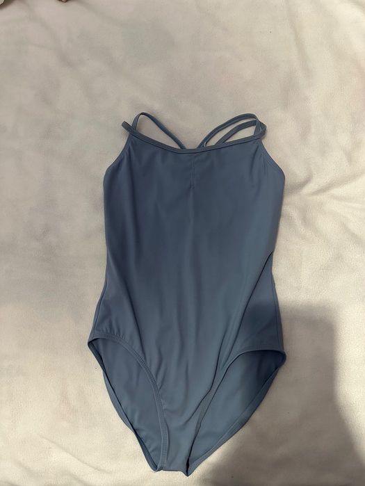 Синьо балетно трико, чисто ново, не е носено