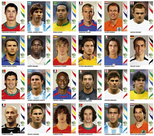 Стикери PANINI - 2006 FIFA World Cup