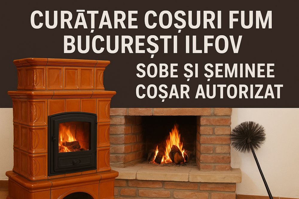 Cosar, sobar autorizat/București Ilfov/Coșuri, hote, Sobe și șeminee