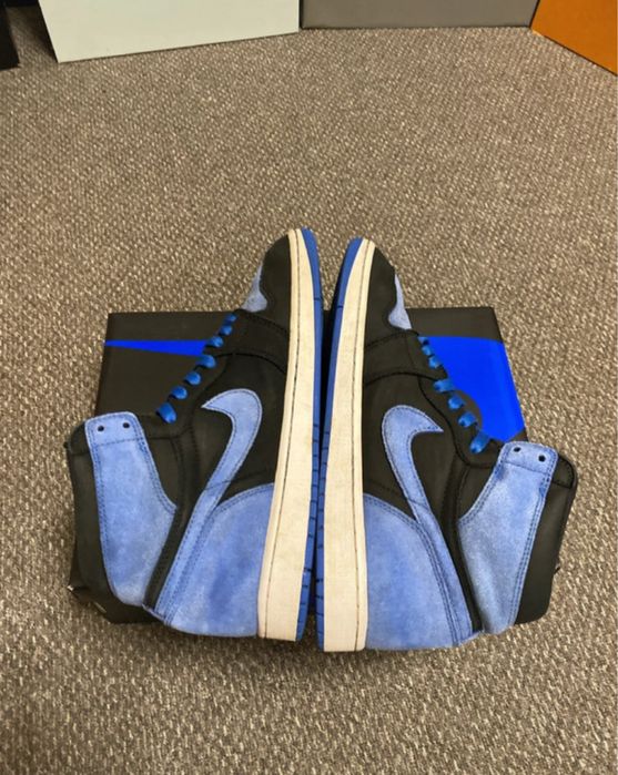 Air Jordani 1 High Reimagined blue marime 44,5