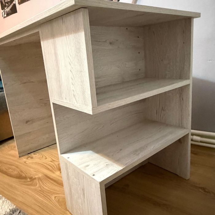 Birou de vânzare din pal melaminat decor lemn