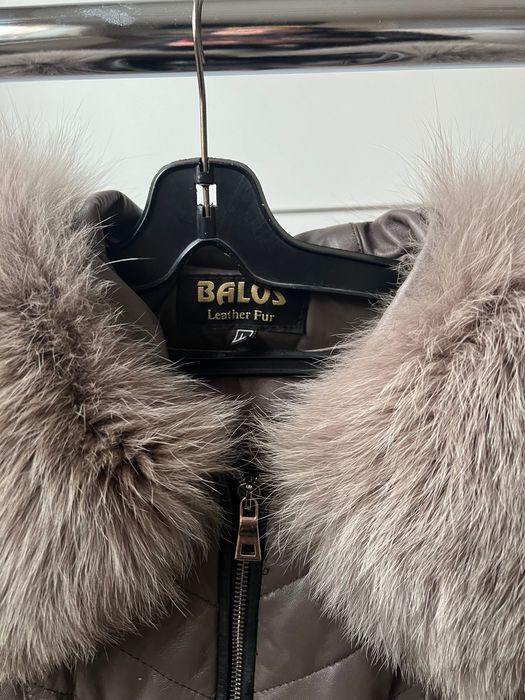 Дамско зимно яке естествен пух