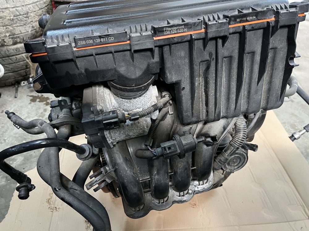 Motor 1,4i CGG vw golf 6