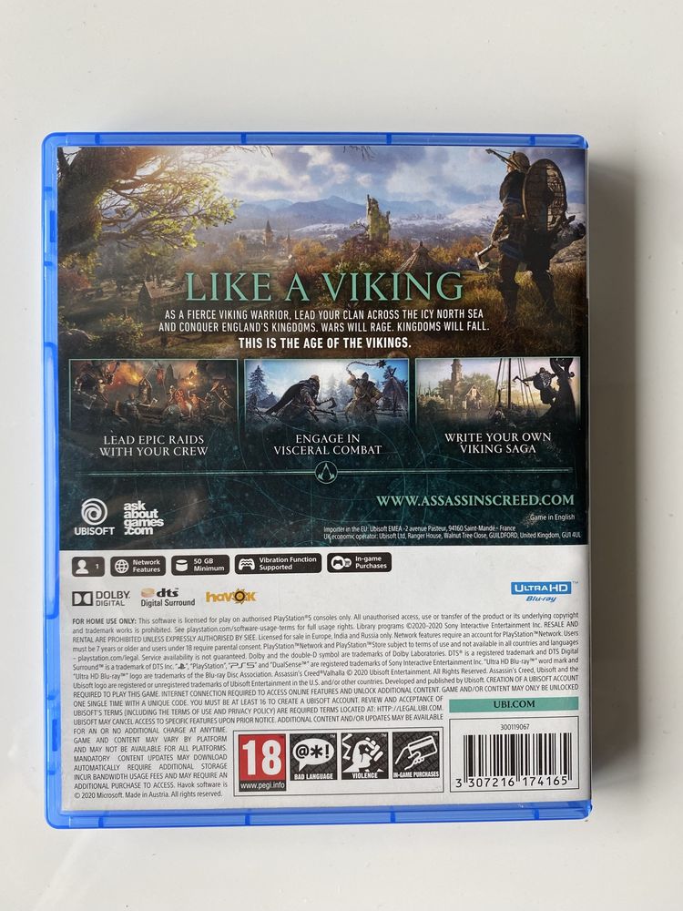 Assassin's Creed Valhalla PS5
