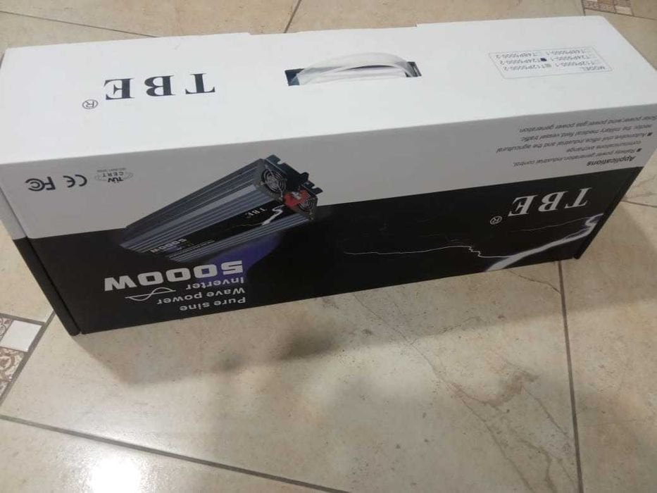 очень мощный инвертор TBE 5000w 12/24v|220v преобразователь напряжения