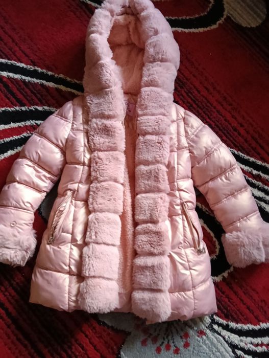 Geacă fetiță cu blăniță