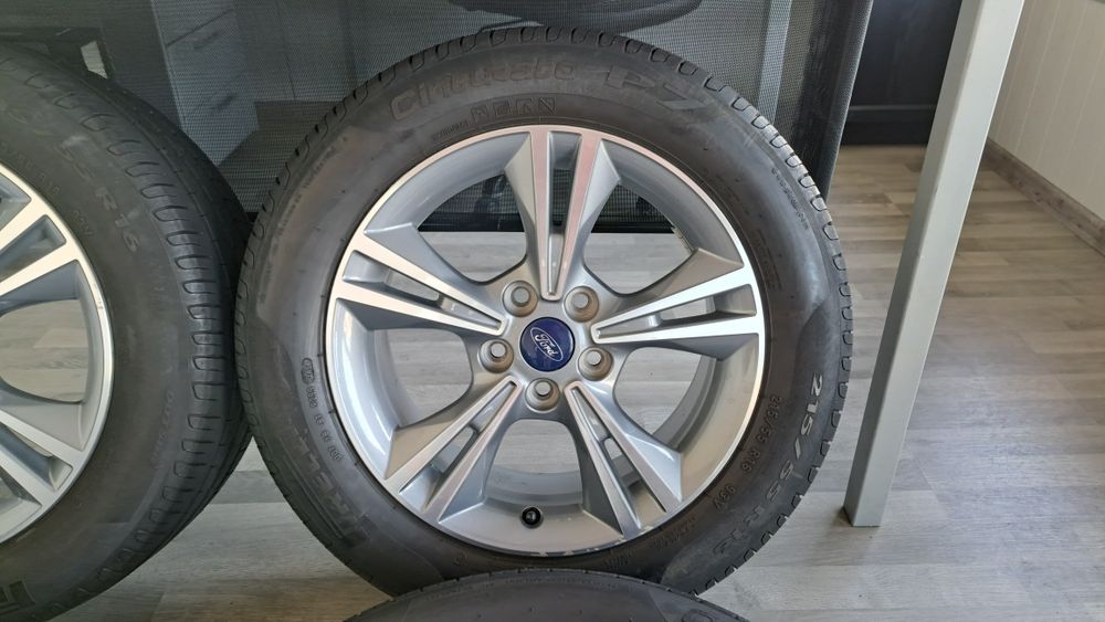 Оригинални джанти 16 цола 5х108 за Форд Фокус с летни гуми 215/55/16