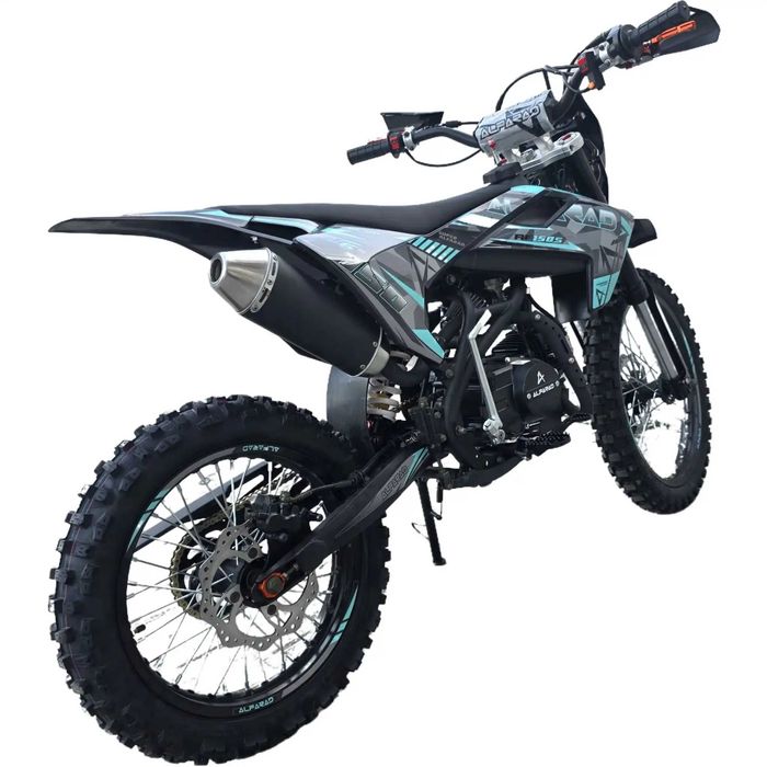 Motocicleta Cross 160cc, Alfarad T6S, Pornire La Buton Roti 19-16"