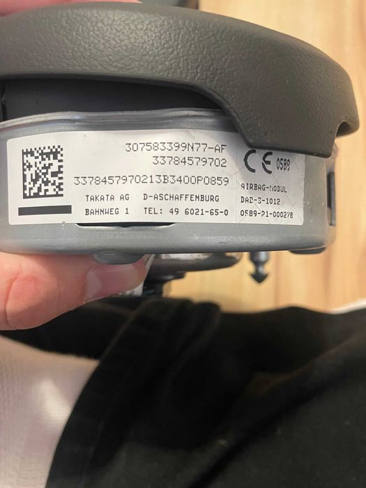 Airbag volan Bmw M pachet F20 F30 F34 f36 F10 F06 F12 F01 F15 F25 X6