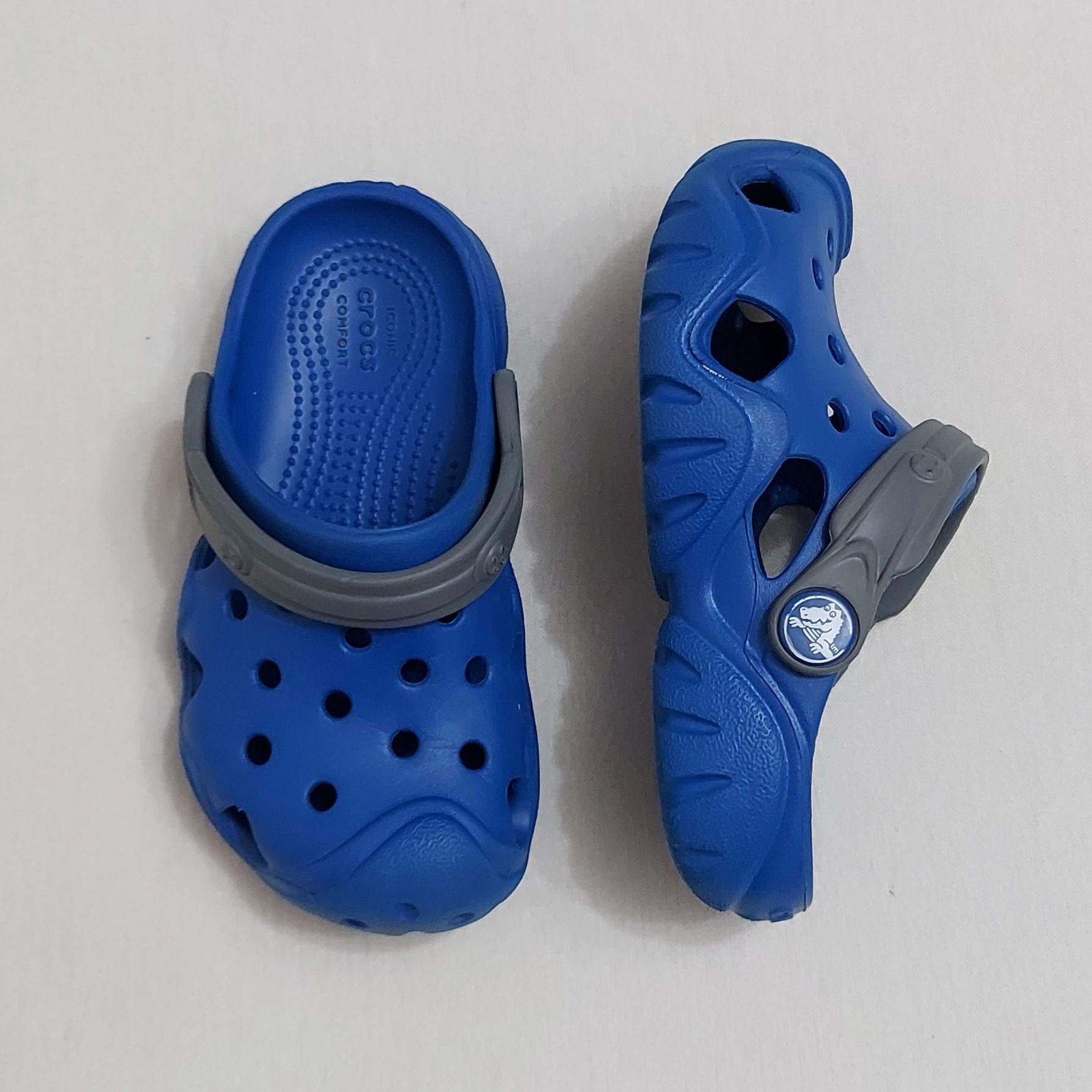 Saboți CROCS Iconic Comfort, sandale flip-flop C9 sau 25 EU, unisex