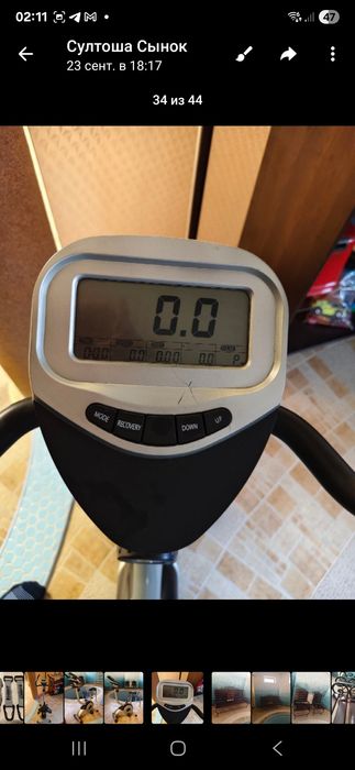 Тренажёр  ,велосипед для кардио нагрузки на тело .