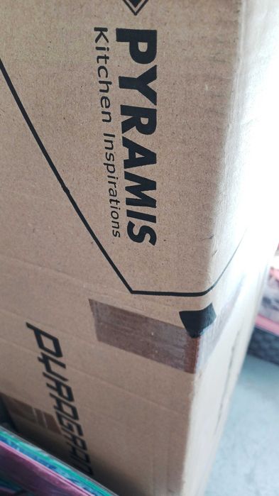 SIGILAT|Chiuveta bucatarie PyramisMIDO100x50 1B1DGrey + baterieGRATUIT