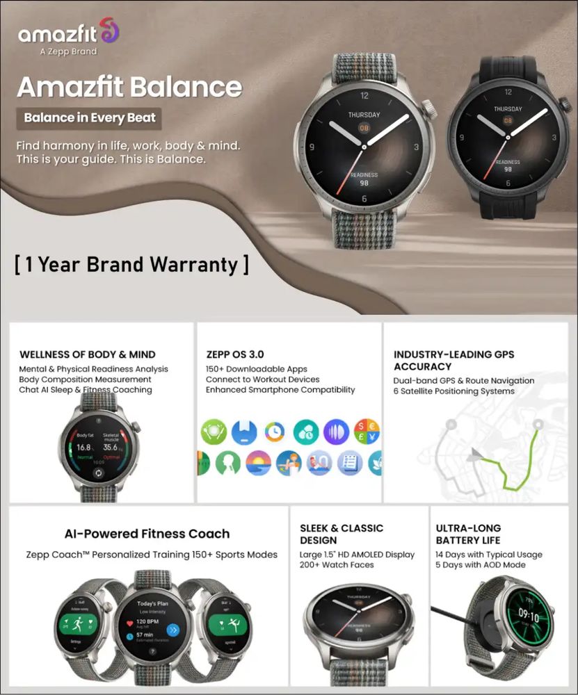 Amazfit Balance 2024