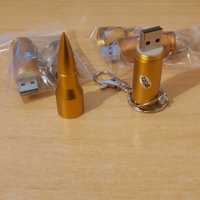 USB 2.0 флаш памет 32GB-флашка-патрон-куршум-Bullet USB Flash Drive