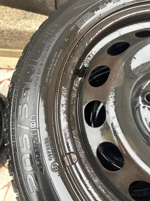 Jante 5•112 cauciucuri iarna audi wv skoda seat mercedes 205 55 16