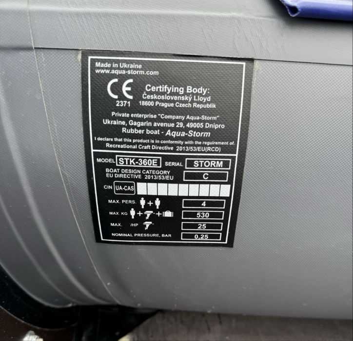 Storm evolution 3,60m