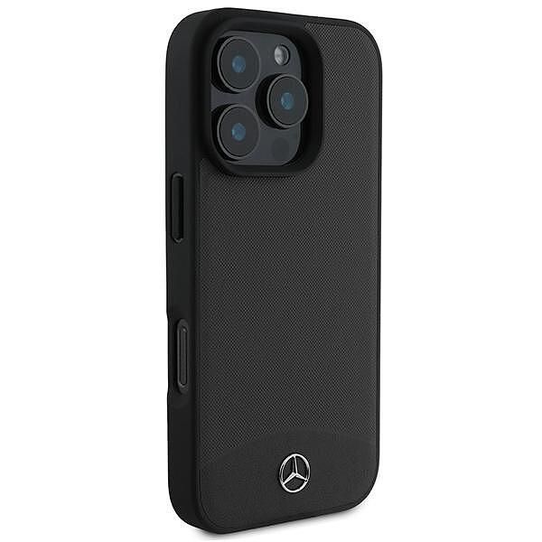 Mercedes hardcase textured and plain leather magsafe – iphone 16 pro (