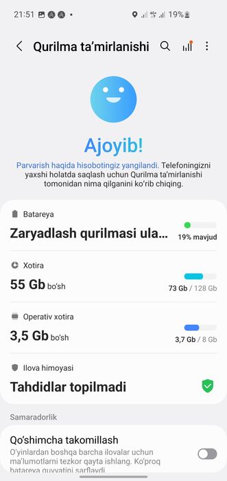 SAMSUNG S10  sotiladi