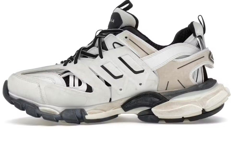 Balenciaga track white black