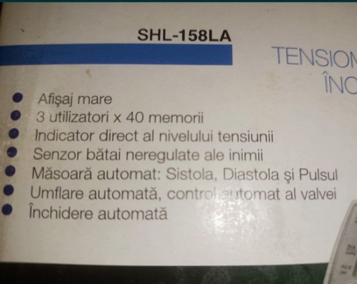 Tensiometru de încheietura Healthy Line
Vezi detaliile tehnice in