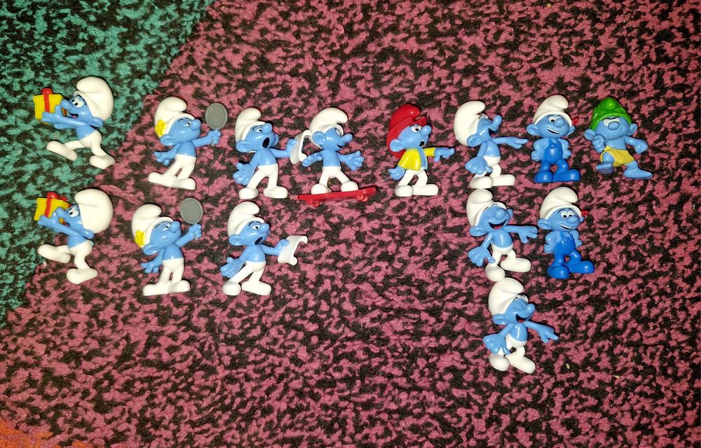 Figurine - Strumfii de la Kaufland