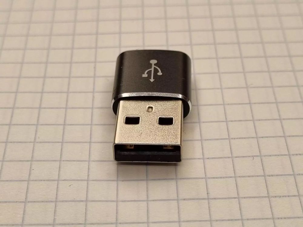 Адаптер-переходник с Type C на Usb.