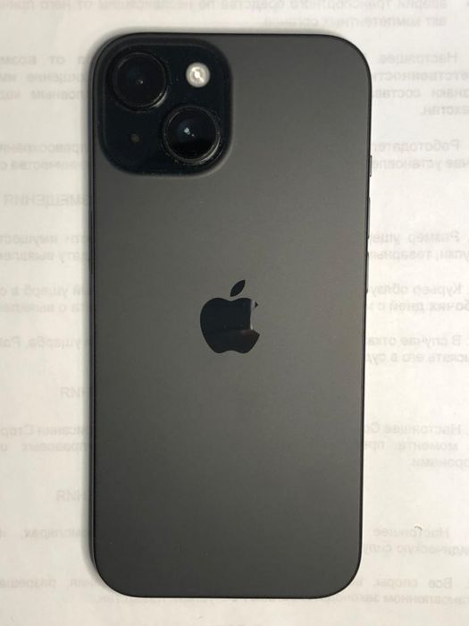 Iphone 15 128gb черный