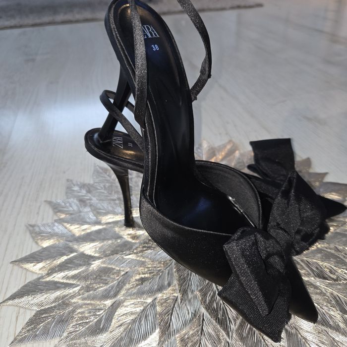 Zara  обувки с отворена пета