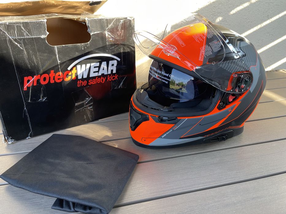 Casca moto Protectwear FF917B , marimea M , NOU