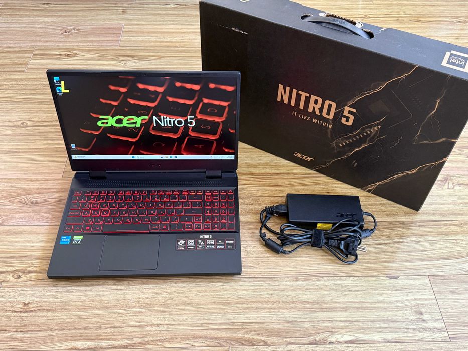 144Hz Nitro`Core i5-12450H/16GB RAM/512GB SSD/RTX 3050/FHD IPS