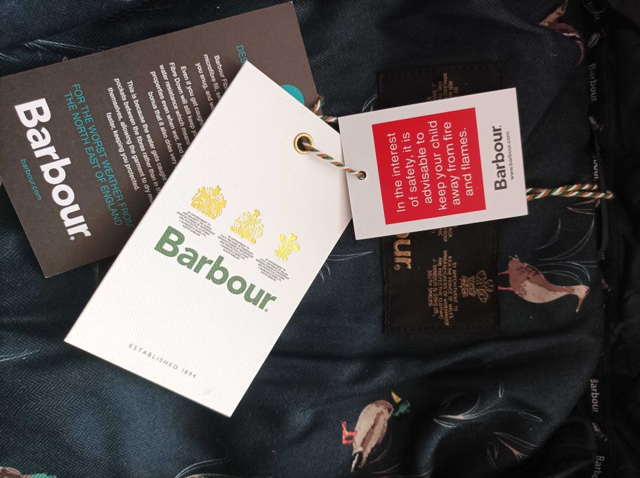 Barbour 14-16г с пух и пера яке