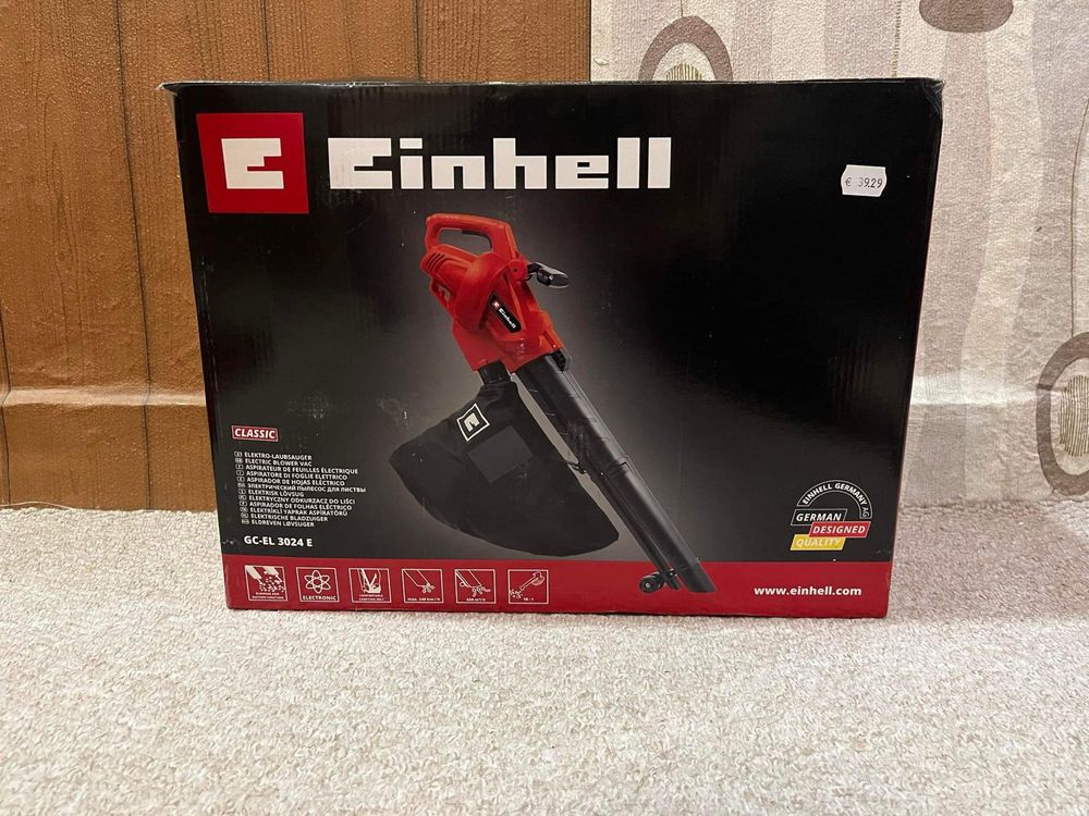 Въздуходувка / Листосъбирач Einhell GC-EL 3024 E, 3000 W,