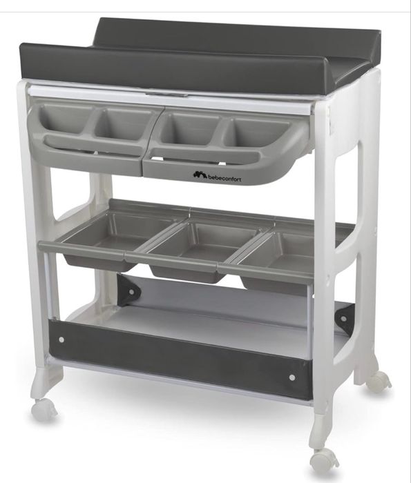 Masă de înfașat și cadă de baie bebe 2 în 1