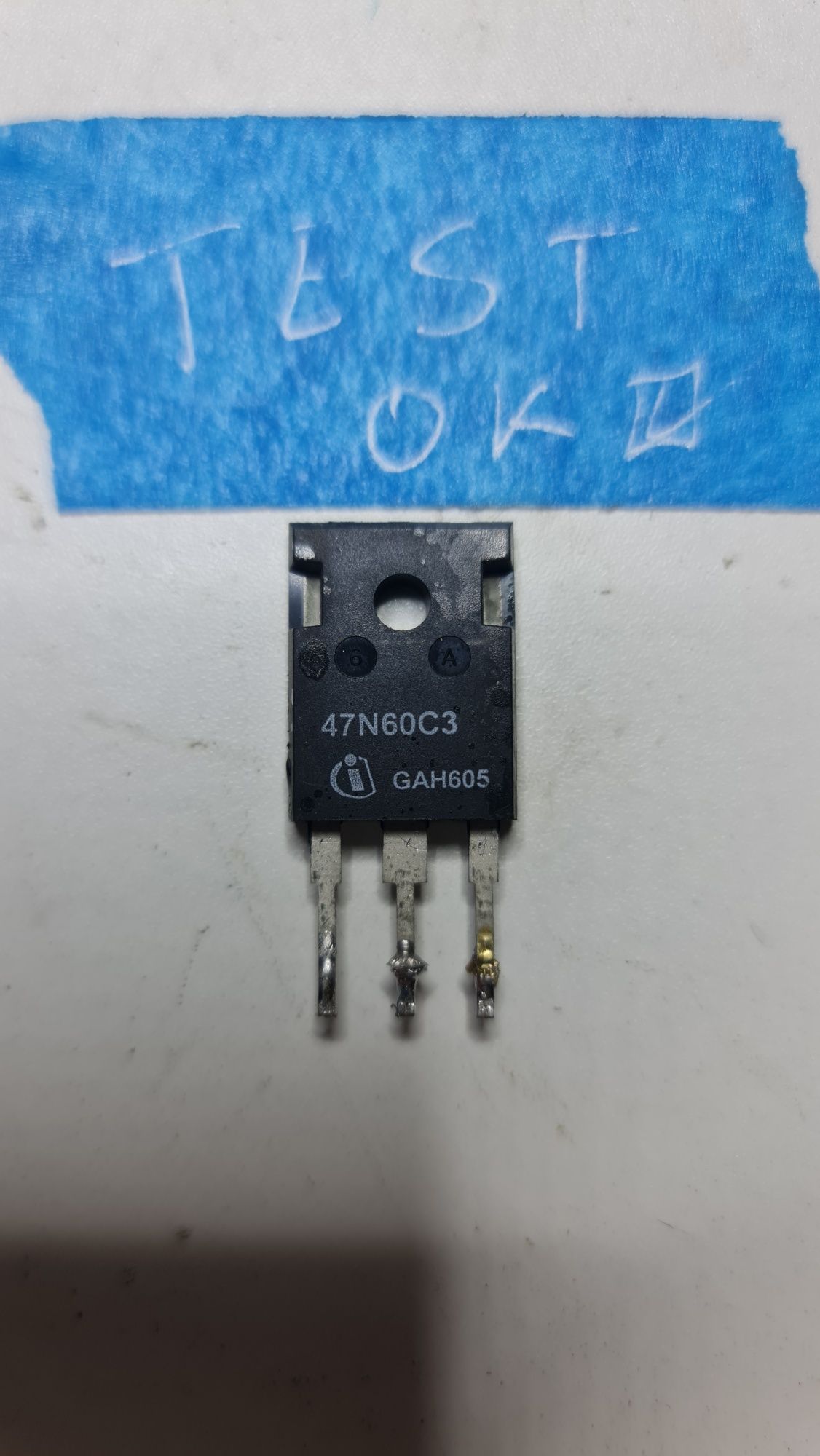 infineon 47N60C3 650V 47A mosfet tranzistor putere igbt releu 12V 5V