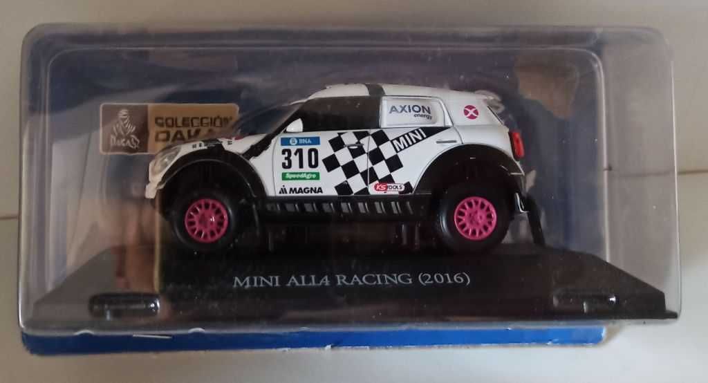 Macheta Mini All 4 Racing Rally Dakar 2016 - IXO/Altaya 1/43