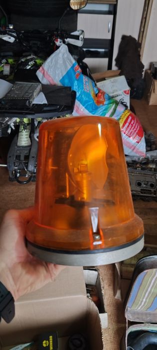 Проблесковый маяк мигалка оранжевый