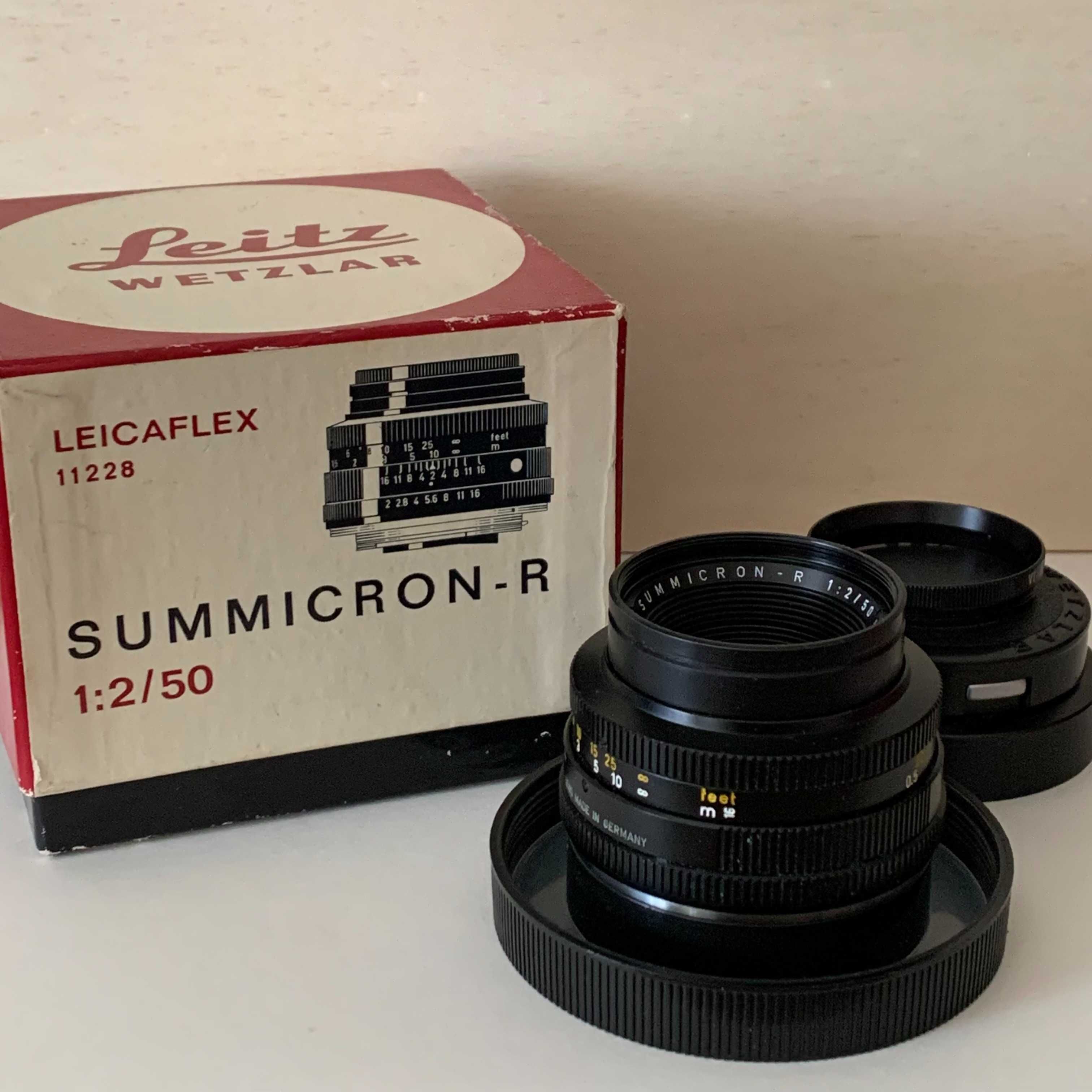 Leicaflex SL + obiective 50mm Summicron; 21mm Angulon