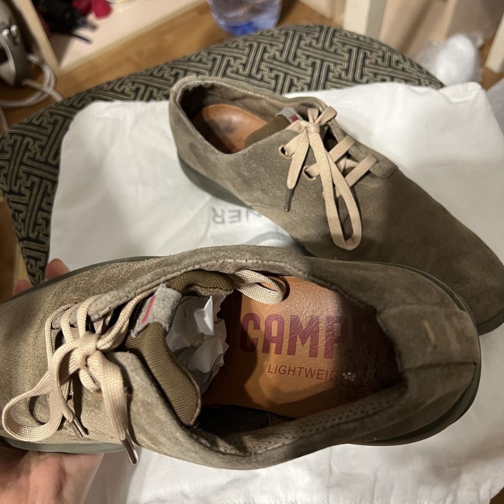 Замшевые туфли Camper