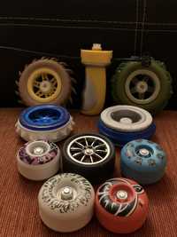 Set titireze (gen Beyblade) Fly Wheels