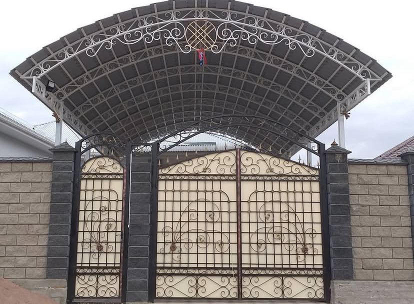 Сварочный жумыстарга заказ кабылдаймыз Ворото навес качели тапчан