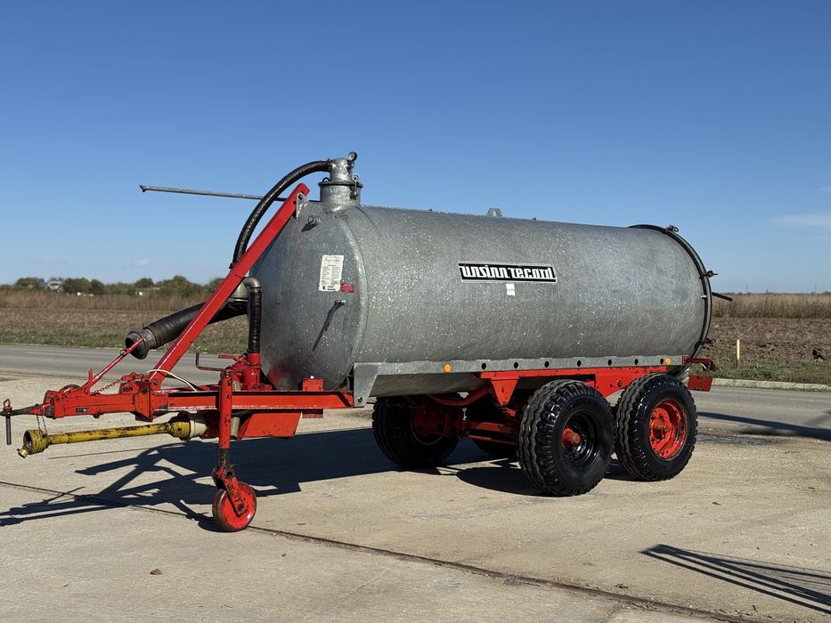 Vidanja/Cisterna 6000L Tandem ca Noua Cu Pompa cu Dublu Sens