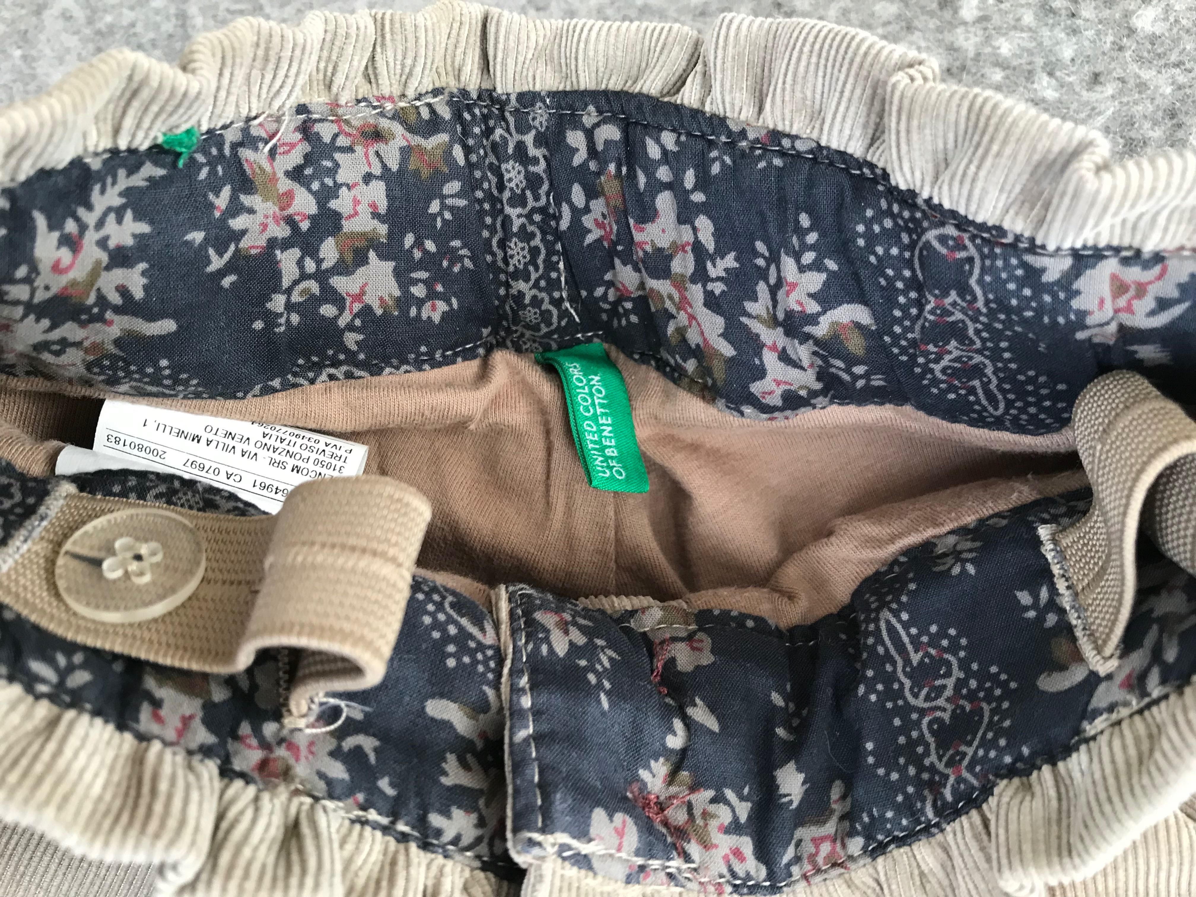 Подплатен панталон United Colors of Benetton, размер 74