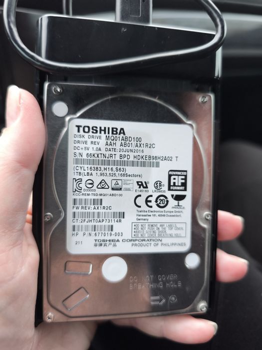 HDD для ноутбука